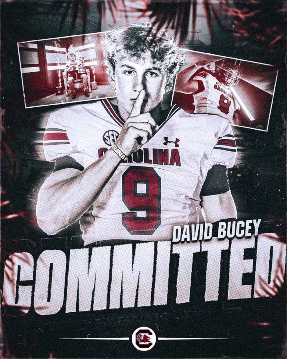 3 ⭐️ DB out of Georgia, David Bucey has committed to the #Gamecocks 🤙