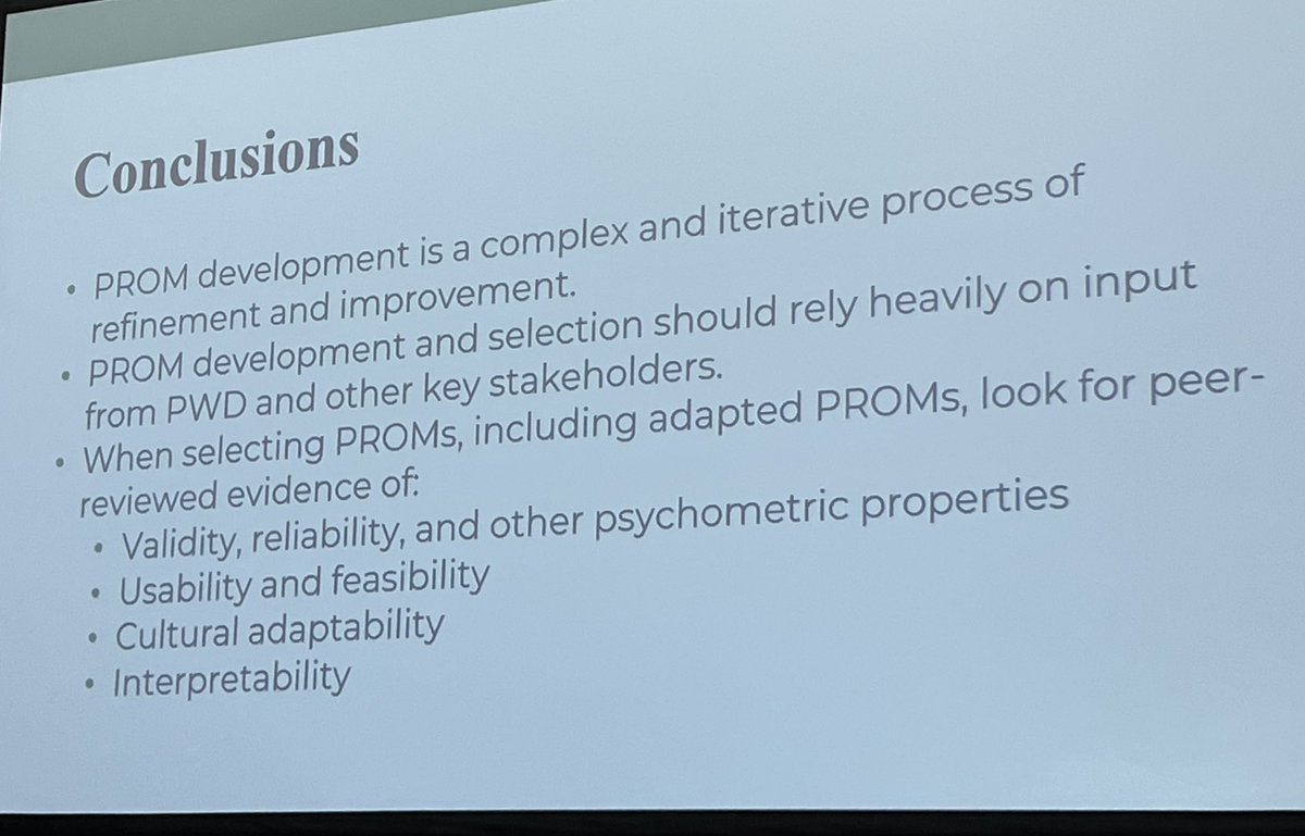 Final session at #ADA2023👍
🔹PROs #PatientReportedOutcomes

It is about listening to the patients voice, and adapting treatment to meet individualized needs, must be #EvidenceBased, just like everything else in Medicine.

➡️#StenoNord at @Reg_Nord

👇Recipe by @DrJessicaPierce👇