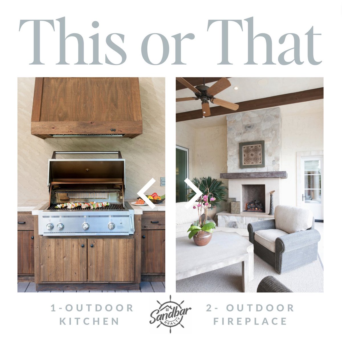 #Summer is here, and it’s time to get outside!☀️ Which #outdoor feature is a must for your next #home? 

🍖 #OutdoorKitchen 
🔥 #OutdoorFireplace 

Tweet us with 🍖 or 🔥 to let us know! 
#outdoorliving #outdoorkitchen #grill #jacksoville #jaxfl #duval