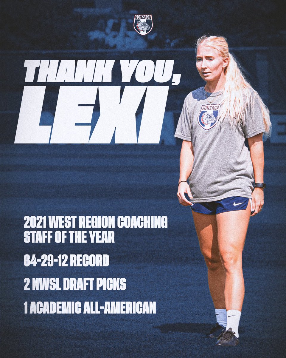 zagwsoccer's tweet photo. A Massive ‘Thank You’ and Congratulations to Lexi!  She was named the new Head Coach at Utah Tech today. https://t.co/24ylujfrv6