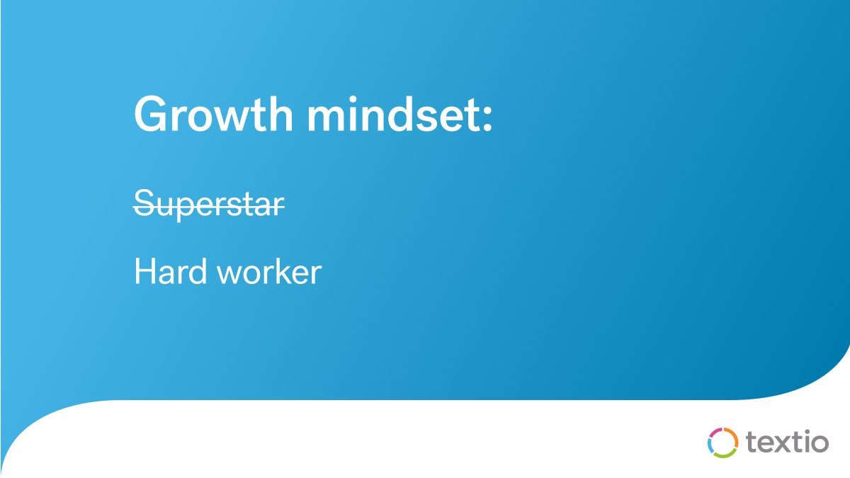 The term 'superstar' conveys a fixed mindset by overemphasizing innate abilities, which many job seekers find unappealing.

Instead, you could try 'hard worker.'

Learn more about growth mindset language: bit.ly/3Tz8pJG

#GrowthMindset #InclusiveLanguage