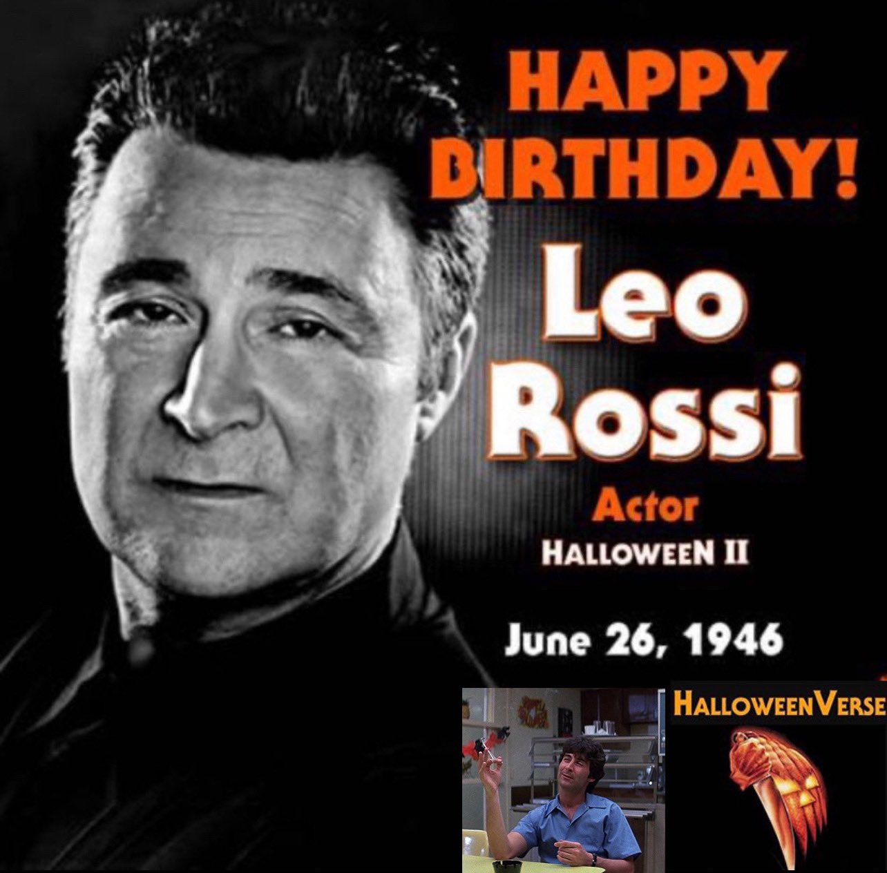 Happy Birthday Leo Rossi! 
Budd | Halloween II  