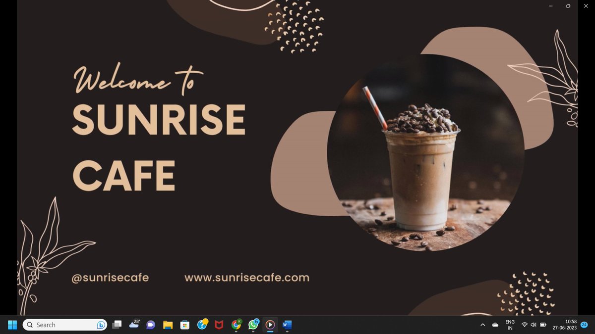 ChallaPara46483's tweet image. SUNRISE CAFE #NEEDSUPPORT #CAFESNAP