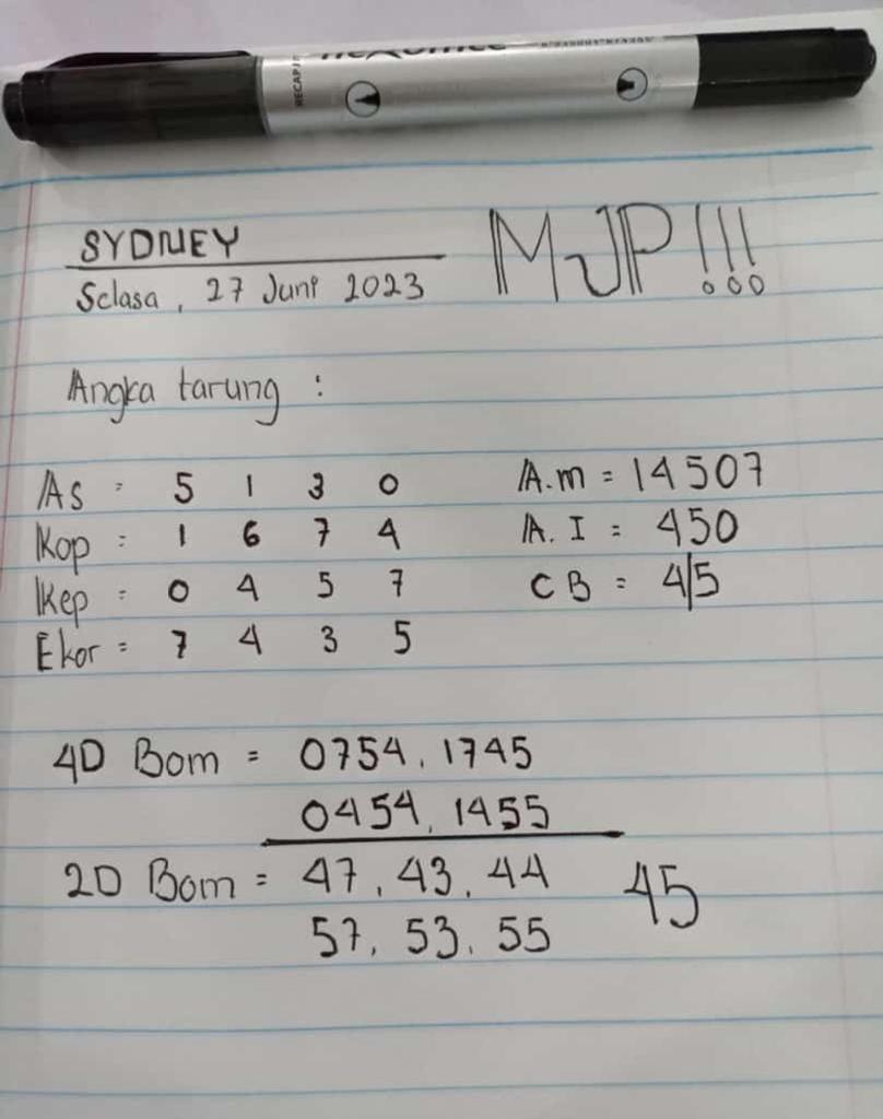 Unclejitu's tweet photo. SYDNEY SIANG INI BOSKU 
SELASA, 27 JUNI 2023

SEMOGA JP JP KEMBALI BOSKU

JOIN GRUP PREDIKSI AKURAT :
0813-8479-8321

#sydneyhariini #prediksisydney #sydneypools #alwi #aryasalokaday #kenzie #cilacap Raja Salman #mahal EMANG BOLEH SEGANTENG INI https://t.co/aUDzafyrue