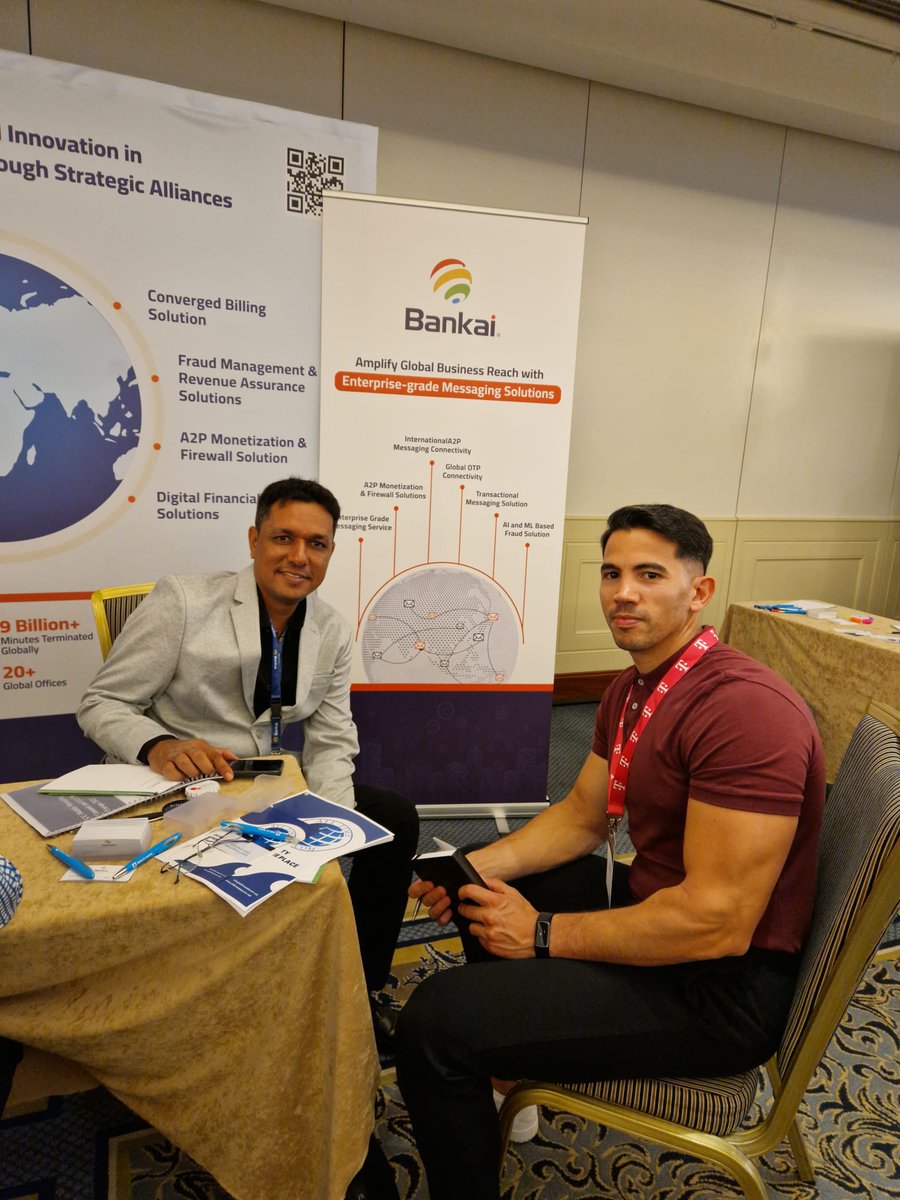 Bankai_Group's tweet photo. Day 1 at CC Mobile Messaging Summit 2023 wraps up in a blaze of innovation. From engaging sessions to visionary discussions, the stage is set for an eventful Day 2. Schedule a Meeting: https://t.co/z0USKe6nS3
#Bankaigroup #mobilemessaging #messaging #telecom #berlin #networking https://t.co/FfDroKGCnr