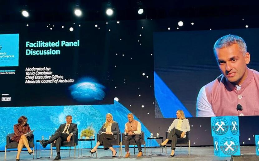 ICMM (@icmm_com) on Twitter photo Closing question at a <a href="/MiningWMC/">World Mining Congress 2023</a> panel today with <a href="/FortescueNews/">Fortescue</a>, <a href="/MineralsCouncil/">Minerals Council of Australia ⛏️</a>, <a href="/NewcrestMining/">Newcrest Mining</a> & <a href="/OricaLimited/">Orica</a> was 'what do you hope to see in our industry in the next decade?'
Great question an inspiring answers. From <a href="/RohiteshDhawan/">Rohitesh Dhawan</a> we heard:
- Produce significantly Closing question at a <a href="/MiningWMC/">World Mining Congress 2023</a> panel today with <a href="/FortescueNews/">Fortescue</a>, <a href="/MineralsCouncil/">Minerals Council of Australia ⛏️</a>, <a href="/NewcrestMining/">Newcrest Mining</a> & <a href="/OricaLimited/">Orica</a> was 'what do you hope to see in our industry in the next decade?'
Great question an inspiring answers. From <a href="/RohiteshDhawan/">Rohitesh Dhawan</a> we heard:
- Produce significantly