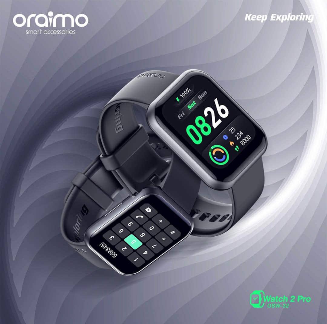 Oraimo OSW-16 Smart Watch| Curved Display with Slim Design - Tech Den ||  smartwatch, smart, watch, phones, price