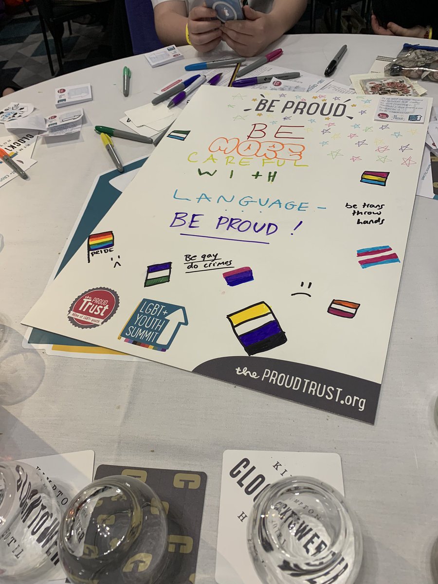 Great day yesterday! Thanks to the @TheProudTrust for hosting the LGBT+ Youth Summit 2023. We’re looking forward to next year! 🌈☀️❤️ @HowdenSchool @ConsortiumTrust @RainbowFlagAwd