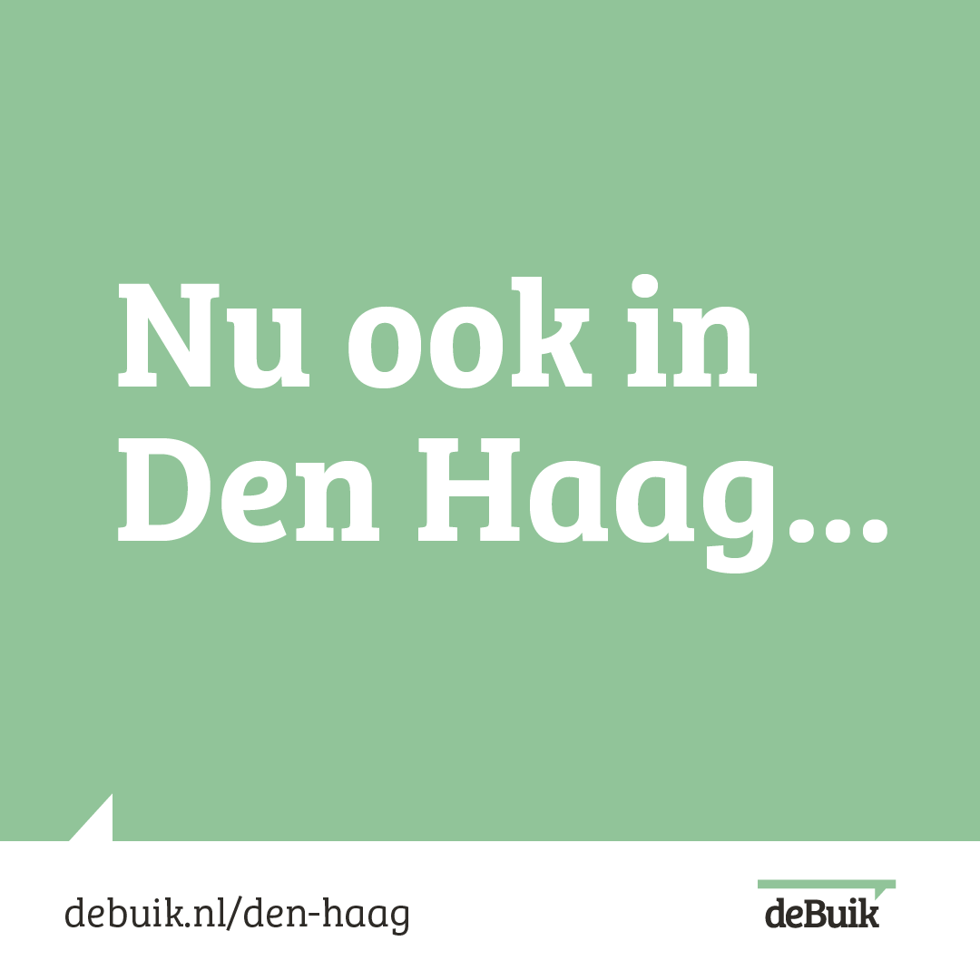 Tag iemand die in Den Haag woont. We zijn nu ook in Den Haag met <a href="/BuikvanDenHaag/">de Buik van Den Haag</a> en kijk zelf op debuik.nl/den-haag voor tientallen verhalen en onze restaurantgids met meer dan 100 restaurants. 
#denhaag