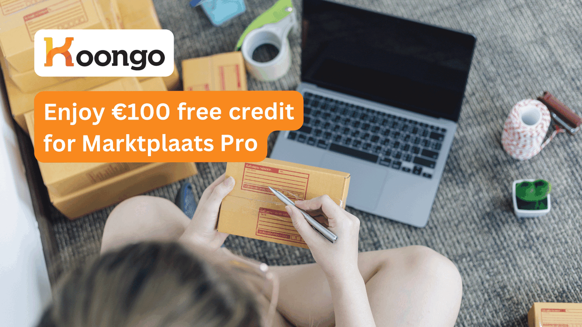 koongoexport's tweet image. Advertise on Marktplaats Pro: Enjoy €100 free credit
Marktplaats offers Koongo’s merchants a unique promo code. koongo.com/blog/advertise…
#koongo #marktplaats