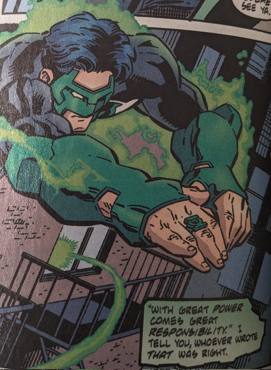 NerdExperience's tweet photo. Buongiorno con #greenlantern che cita #Spiderman #TheNerdExperience https://t.co/HRicPVY4pv