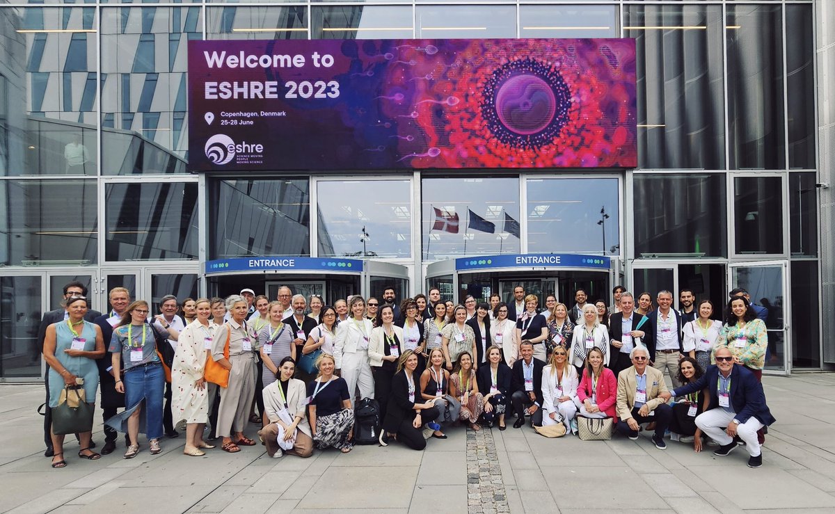 📸Eugin Group's family picture from yesterday🥰
We are delighted to be together on this great occasion and to see how we are growing as a a Group🙌👥️

With representatives from clinics across the Group, we make our presence felt at #ESHRE2023! 🌏