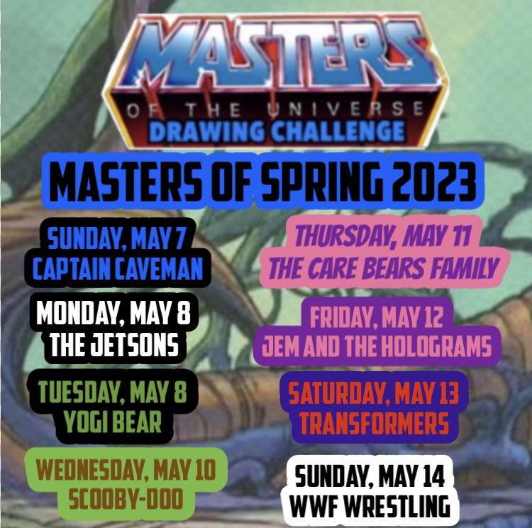 Checklist #3

#mastersofspring2023