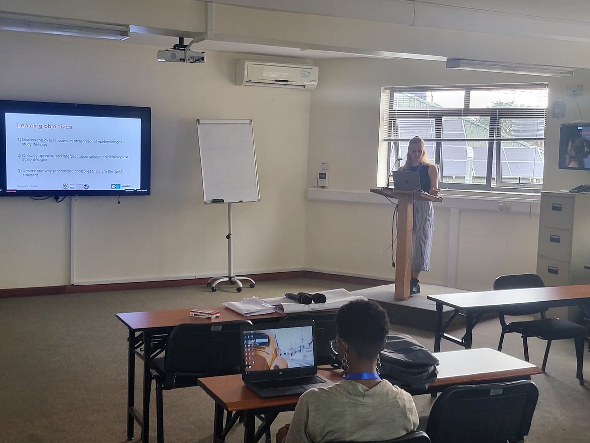 Segun Fatumo (@sfatumo) on Twitter photo Day 2 of our Mendelian Randomisation workshop started with an excellent lecture by <a href="/lucygoudswaard/">Lucy Goudswaard</a> <a href="/mrc_ieu/">MRC IEU</a> on the Causal inference in observation Epidemiology. <a href="/MRC_Uganda/">MRC/UVRI and LSHTM Uganda Research Unit</a> Day 2 of our Mendelian Randomisation workshop started with an excellent lecture by <a href="/lucygoudswaard/">Lucy Goudswaard</a> <a href="/mrc_ieu/">MRC IEU</a> on the Causal inference in observation Epidemiology. <a href="/MRC_Uganda/">MRC/UVRI and LSHTM Uganda Research Unit</a>