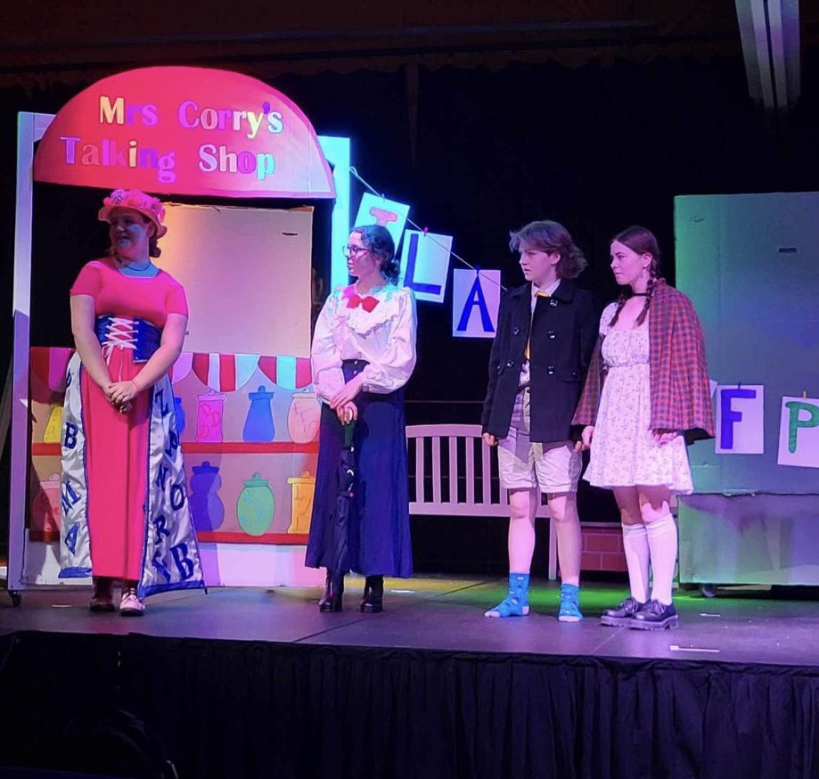 MissBMusicT's tweet photo. Tickets for Mary Poppins are still available either from the school office or on the door. We have had a great time rehearsing the show and can't wait to perform for you all!! 🎶🦜☂️🎉@DouglasEwartHS https://t.co/FBrz9bdzYk