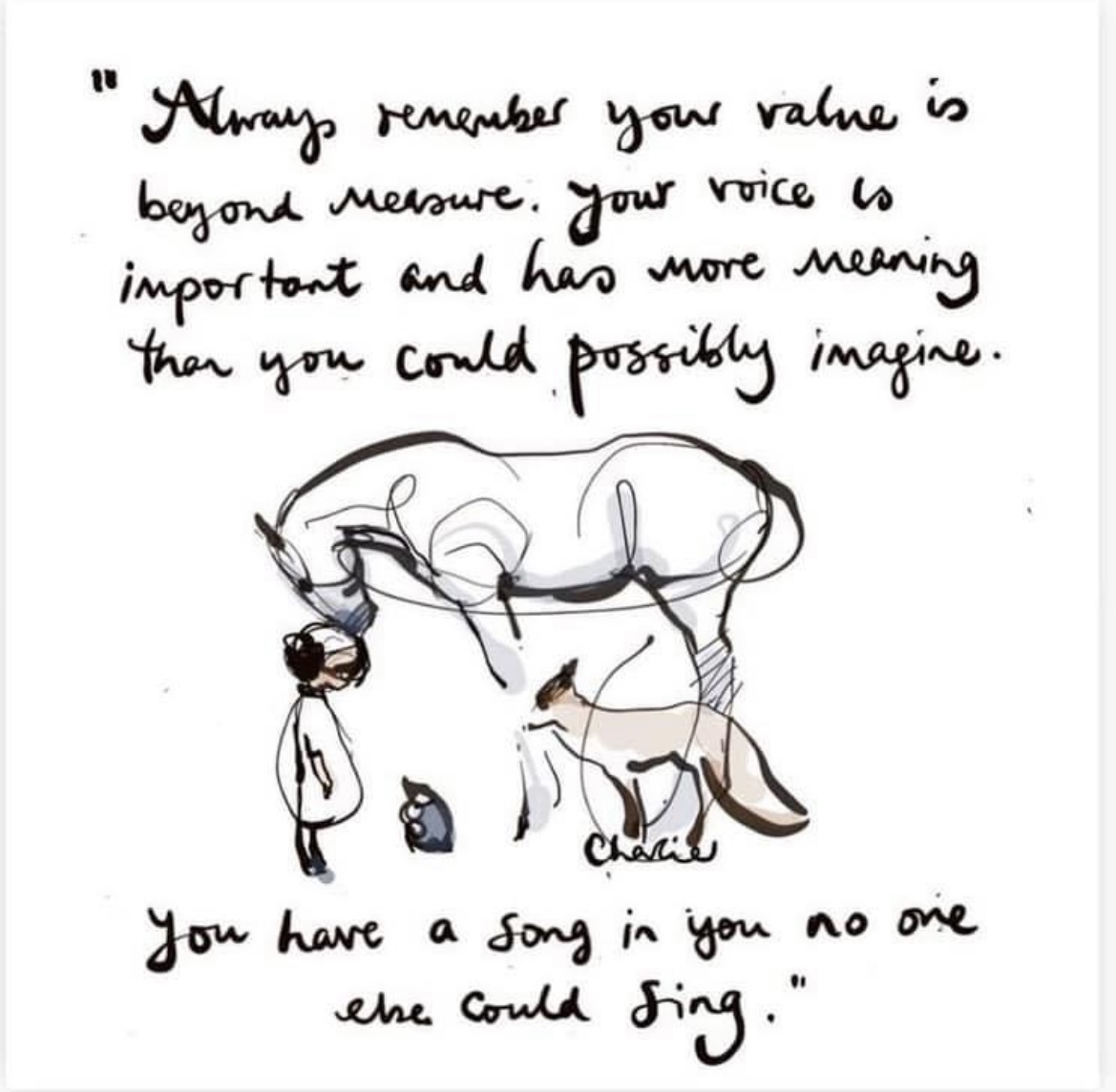 Not everything can be ‘measured’. Your values, your perseverance, a change in culture… these all play a role  in the ‘outcomes’ but you just can’t put a number on them 💗