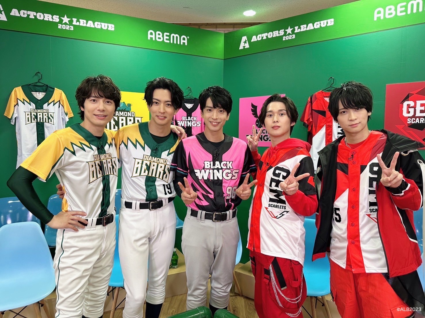 アクターズリーグ ACTORS☆LEAGUE ユニフォーム 野球 ACTORS☆LEAGUE ユニフォーム 野球 アクターズリーグ 2021年