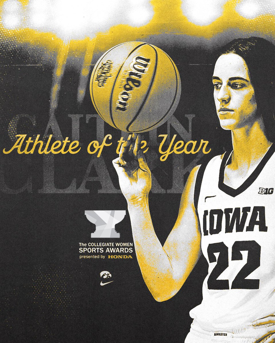 Iowa Women's Basketball (@iowawbb) on Twitter photo ππ¨π₯π₯ππ π’πππ ππ¨π¦ππ§ πππ‘π₯πππ π¨π ππ‘π ππππ« π
Caitlin Clark is the 2023 <a href="/CWSA_HondaCup/">CWSA Honda Cup</a> Winner!
<a href="/CaitlinClark22/">Caitlin Clark</a> x #Hawkeyes ππ¨π₯π₯ππ π’πππ ππ¨π¦ππ§ πππ‘π₯πππ π¨π ππ‘π ππππ« π
Caitlin Clark is the 2023 <a href="/CWSA_HondaCup/">CWSA Honda Cup</a> Winner!
<a href="/CaitlinClark22/">Caitlin Clark</a> x #Hawkeyes