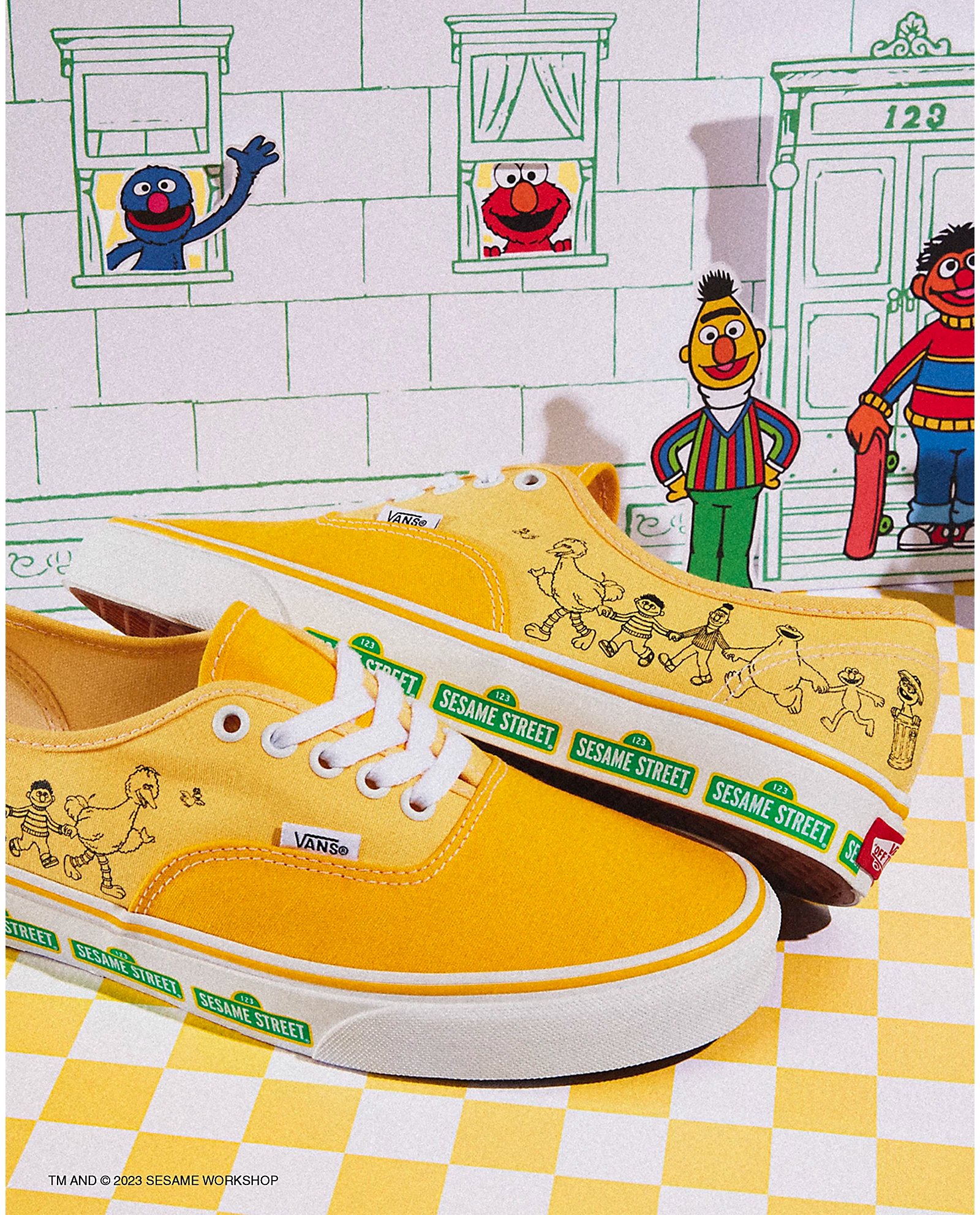 Cute yellow vans hot sale
