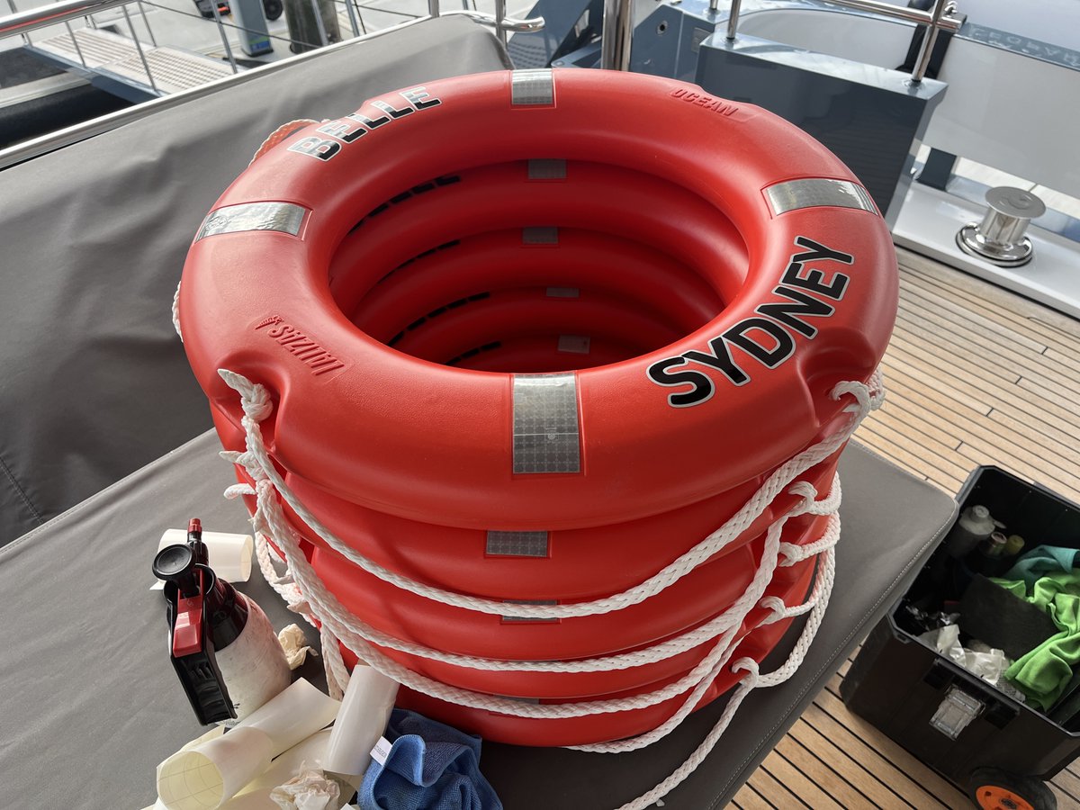 astech83's tweet image. Hit us up if you're in need of some new life ring decals or any safety decals, we've got you covered!

#InnovativeWraps #VinylDecals #VinylSignages #BoatRegoDecals
