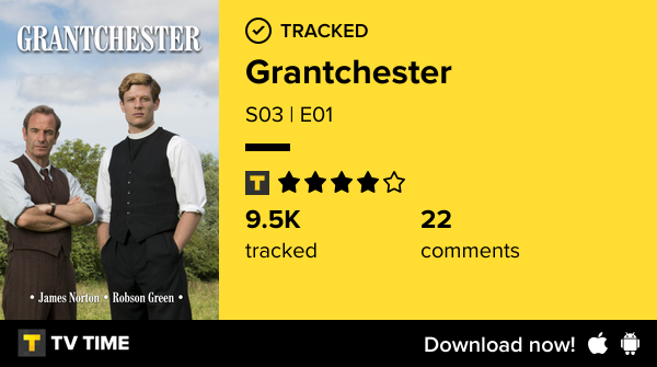 slavvka's tweet photo. I've just watched episode S03 | E01 of Grantchester! https://t.co/U5D0lNYIwt #tvtime https://t.co/6O2MdlVGGv