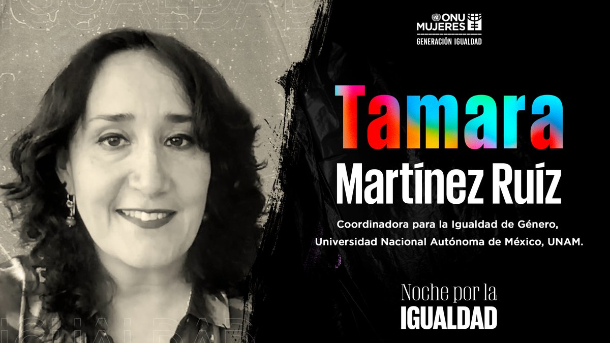 “Estamos construyendo un legado de igualdad para las mujeres y las niñas”  Tamara Martínez  <a href="/UNAM_MX/">UNAM</a> <a href="/IgualdadUNAM/">UNAM Igualdad de Género</a>

👉ONU Mujeres 🇲🇽 / Informe Anual 2022  onumujeresinformesanuales.mx 

#GeneraciónIgualdad #NocheXigualdad