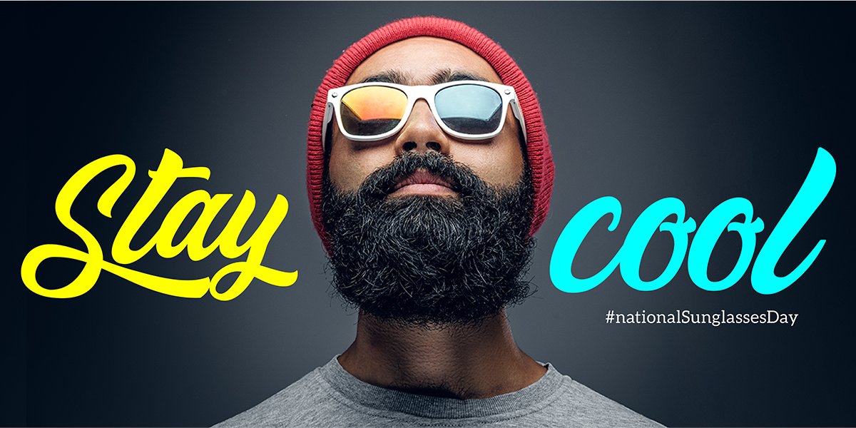 🕶️ Grab your grooviest #sunglasses and make a splash at the pool, beach, or park. cause today is #nationalsunglassesday 

😎  Stay cool everyone!