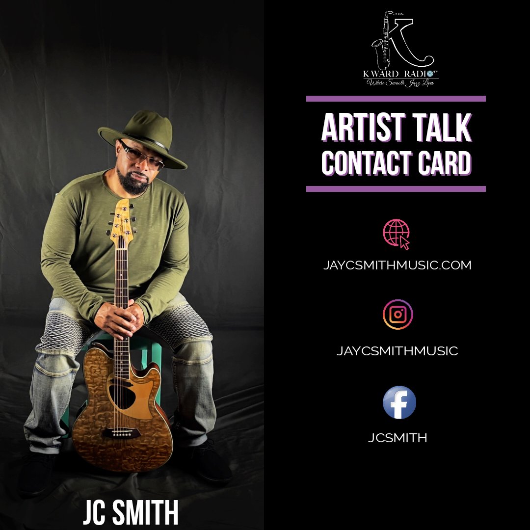 kwardradioshow's tweet photo. KWARD RADIO: I would like to thank my Special Guest ~| Multi-Instrumentalist| Singer| Producer| JC Smith ~ Please support his music by visiting: https://t.co/2xpd53uNgY #jazzieafterdark #kwardradio #jcsmith #soul #groove #jazz #kwardradio https://t.co/jgS64KJzZU