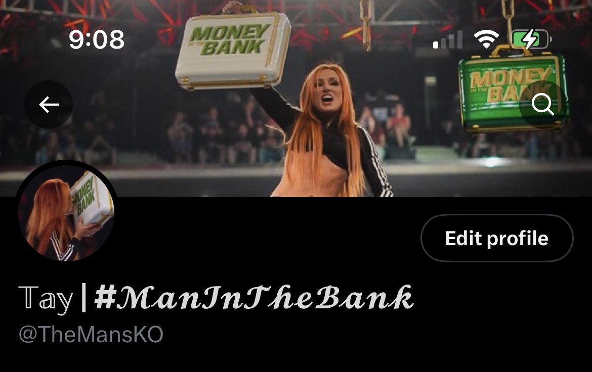 TheMansKO's tweet photo. New Layout ❤️ #ManInTheBank https://t.co/hNYv92gcje