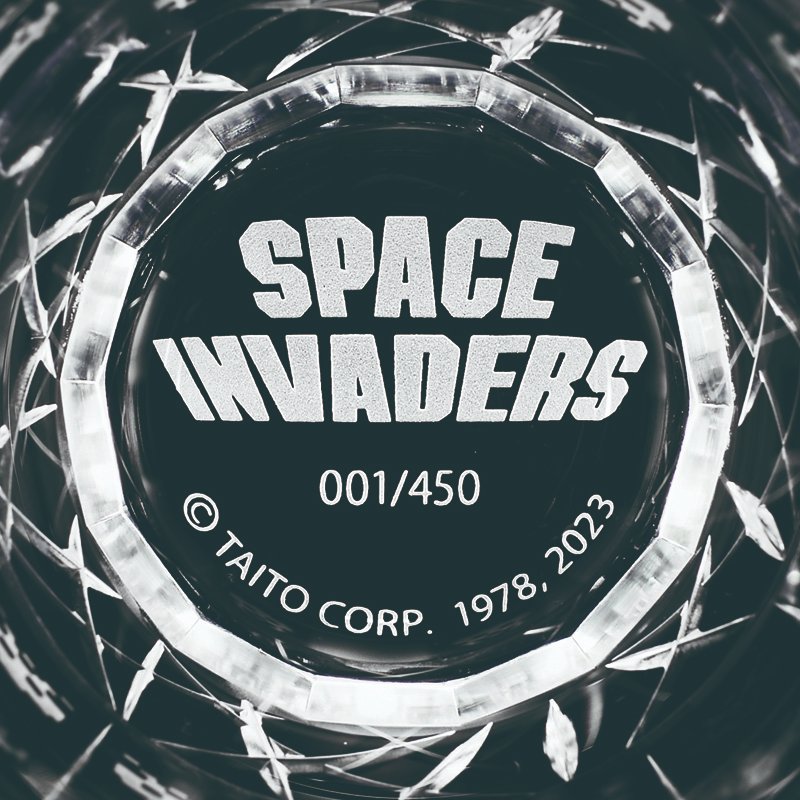 TaitoCorp's tweet photo. Celebrate #SPACEINVADERS 45th birthday, and Taito's 70th in style with this handmade, limited edition glass!
https://t.co/dtFDLLz2F4
#SpaceInvaders45th #Taito70th https://t.co/AKv6uaa4RG