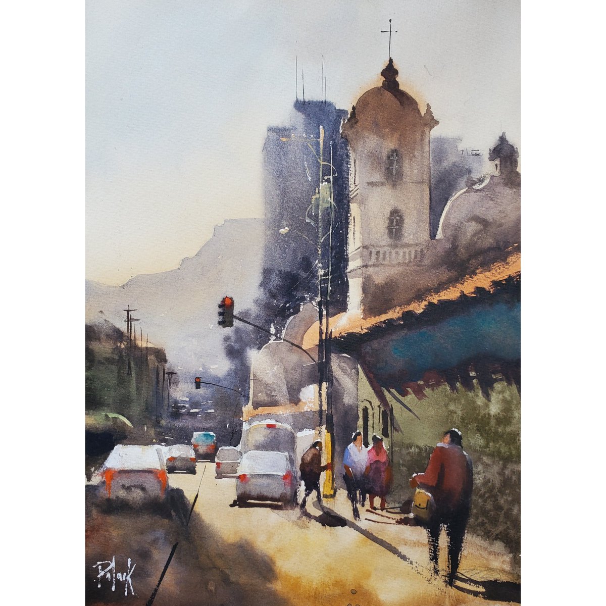 Palack_D's tweet photo. Avenida Cervantes, una de las calles más transitadas del centro de Tegucigalpa.
#palack #acuarelista #watercolor #urbansketchers #acuarela #acuarelistashondureños #centrohistóricodetegucigalpa #plainair #lacatedral #urbano #City https://t.co/dwtSclS2ex