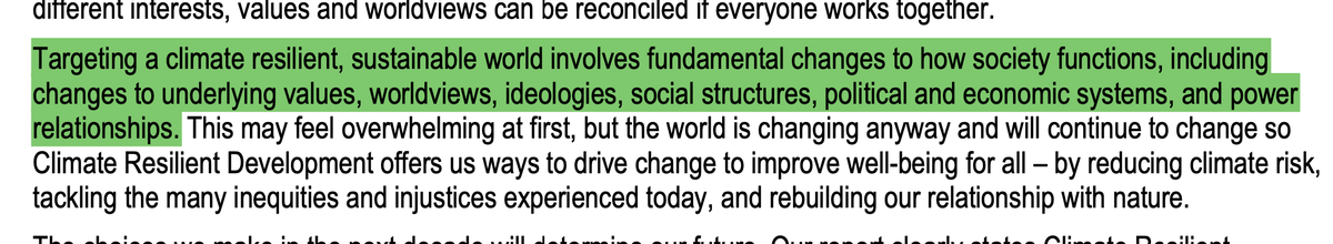 DoctorVive's tweet photo. The IPCC is not playing in this FAQ about "climate resilient development." https://t.co/HdB5aewfXK