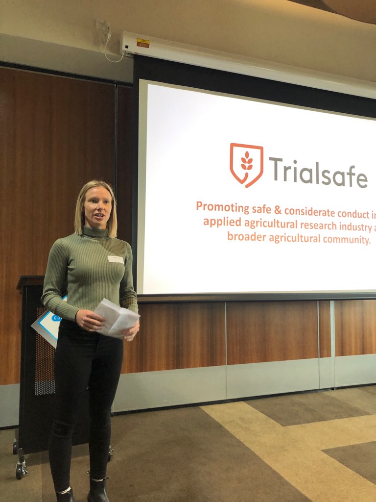 trialsafe's tweet image. Our Trialsafe Seminar in Horsham is underway 👏
This morning we heard from Matt Burns @EmmettsGroup about how technology is influencing safety outcomes in Ag.