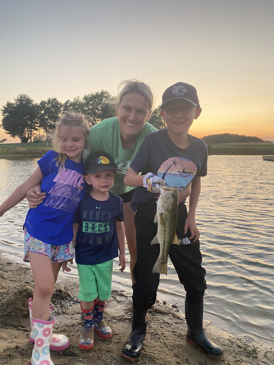 Happy 8th Birthday! Love you so much (and thanks for picking fishing for the evening)