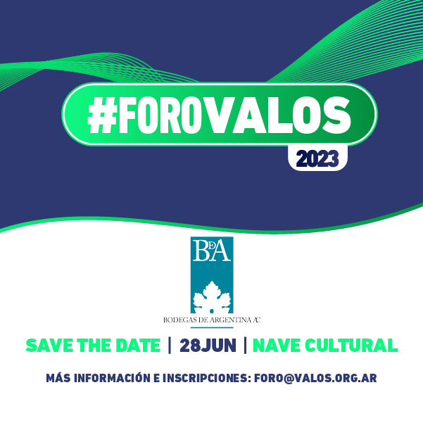 BodegasAR's tweet photo. ¡No te pierdas #ForoValos! 🌱

INVIRTIENDO EN UN FUTURO SOSTENIBLE 🙌

Bodegas de Argentina recuerda la invitación al #ForoValos! 🌱 que se realizará en la Nave Cultural de Mendoza el miércoles 28 de junio de 9 a 18 horas.

Para más información: https://t.co/WbrdtLiXbr https://t.co/RhQqeGAWtI
