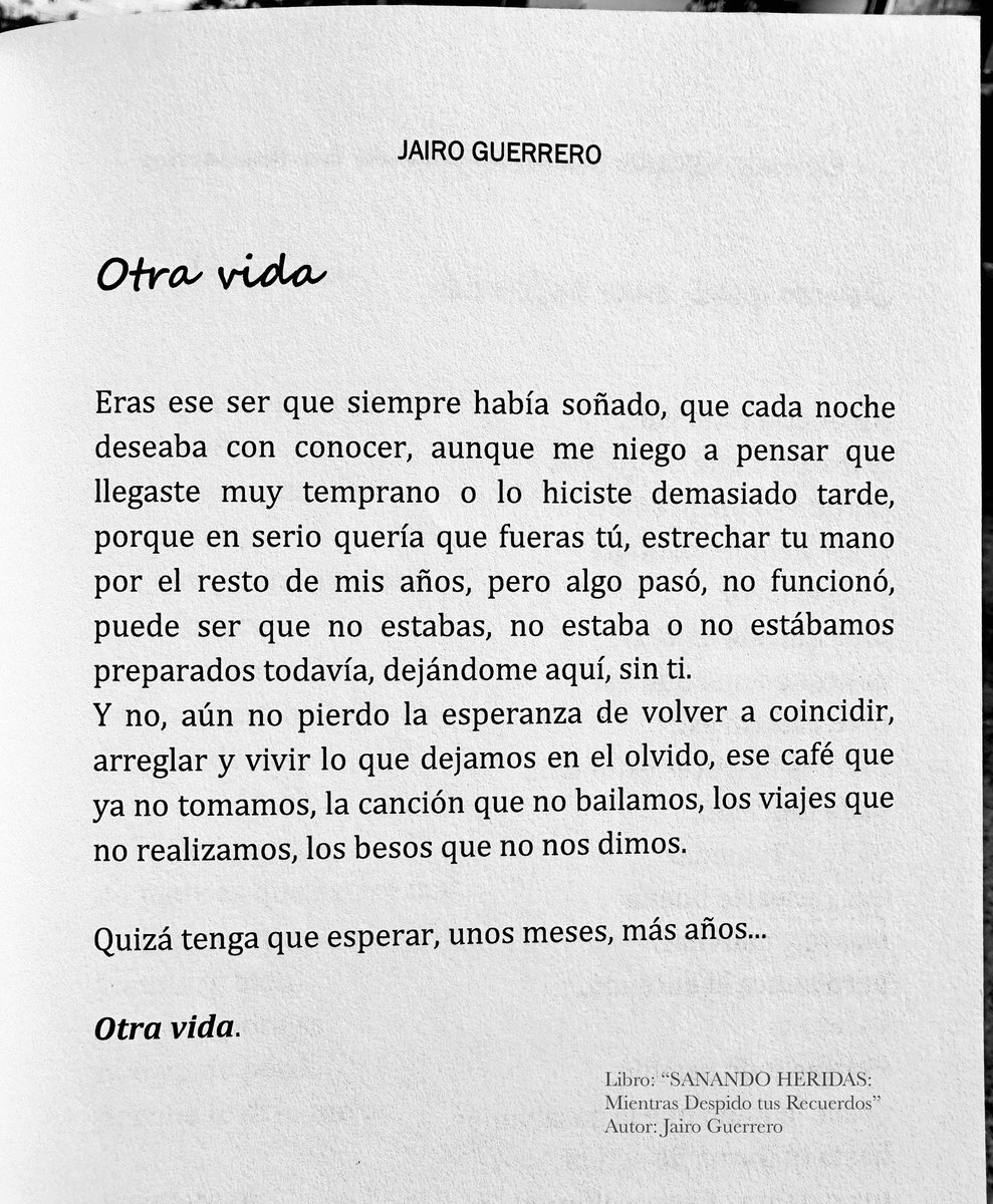 JaiiWriter's tweet photo. Otra vida. ✍🏻 https://t.co/LT42Na6PBw