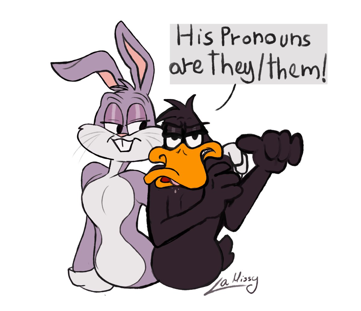 this came to me on a dream #looneytunes