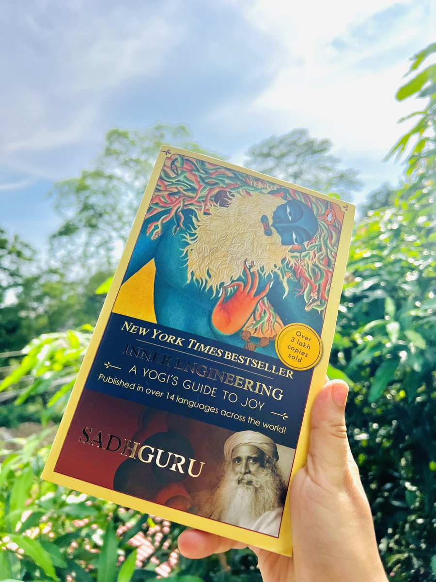 PrekshyaKhanal's tweet photo. This book will give you the key to living a joyful life and able to make your life better in many folds.This book helps you know why you have been miserable in your life and tells you what measures you can take so that you will never get affected by external situations. @Sadhguru https://t.co/Du6mFKJVuh