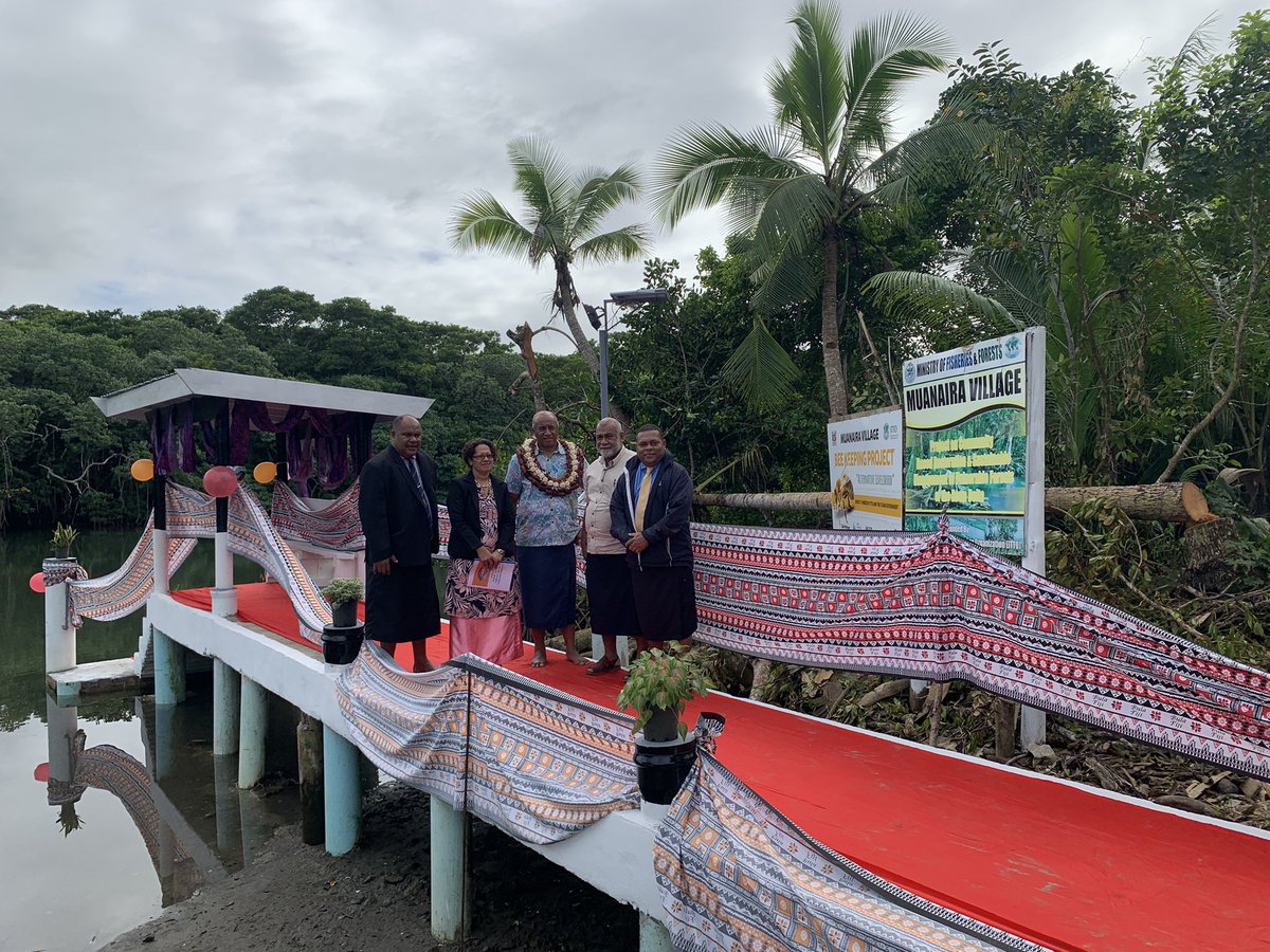 Fiji Public Works, MET SRV & Transport (@publicworksfiji) on Twitter photo Minister for <a href="/publicworksfiji/">Fiji Public Works, MET SRV & Transport</a> and Acting Minister for <a href="/MRMDFiji/">Ministry of Rural and Maritime Development and DM</a>, Hon. Ro Filipe Tuisawau commissioned the Muanaira $15k Boat Dock Access in Vutia, Rewa today. Minister Tuisawau acknowledged the vanua for their $8k contribution to this partnership project benefiting the people. Minister for <a href="/publicworksfiji/">Fiji Public Works, MET SRV & Transport</a> and Acting Minister for <a href="/MRMDFiji/">Ministry of Rural and Maritime Development and DM</a>, Hon. Ro Filipe Tuisawau commissioned the Muanaira $15k Boat Dock Access in Vutia, Rewa today. Minister Tuisawau acknowledged the vanua for their $8k contribution to this partnership project benefiting the people.