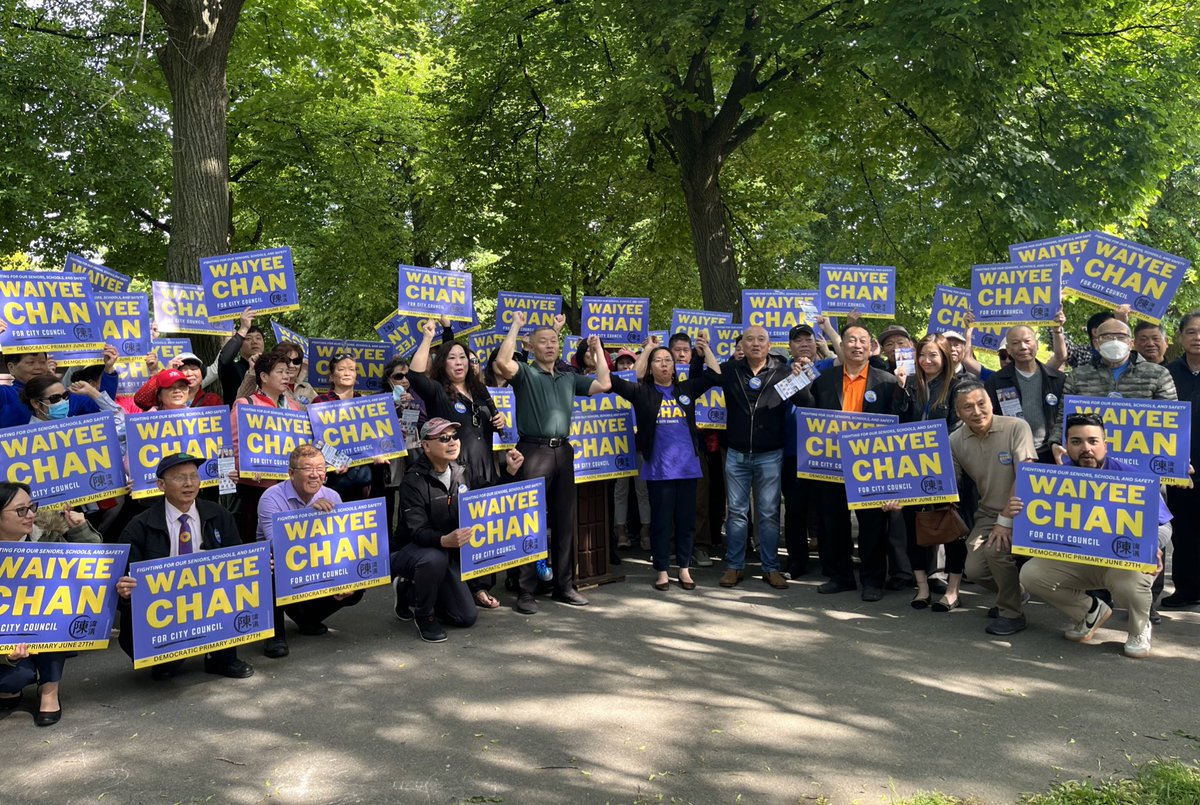 wyc4nyc's tweet photo. For more than six months we’ve been showing up everyday to listen to our neighbors concerns and champion the values that resonate deep within us all. 

Tens of thousands of knocks and calls later, it all comes down to tomorrow. Polls are open 6am to 9pm. https://t.co/CIYPCb4uUh https://t.co/EilL7bxWpX