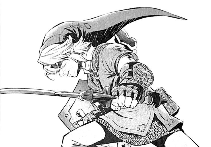 ALegendRetold's tweet image. —place in the Hero’s left hand. The Hylian Shield adorned the opposite arm, as he leaned forward, into a battle-ready crouch.

In defense of his home he was prepared.

He’d die for 𝙣𝙤𝙗𝙤𝙙𝙮. But he’d live and fight for 𝙤𝙩𝙝𝙚𝙧𝙨.

“Bring your best.”

『 #𝐃𝐈𝐄𝐑𝐔𝐋𝐄 』