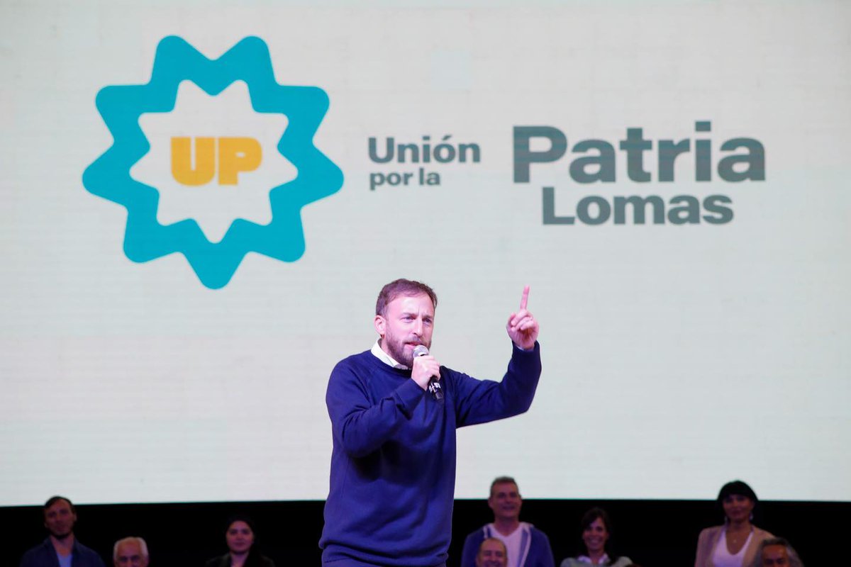 Es la <a href="/unionxlapatria/">Unión por la Patria 🇦🇷</a> 🇦🇷
 
Felicitaciones a nuestro precandidato a Intendente <a href="/fedeotermin/">federico otermin</a> y al precandidato a 1er Concejal y conductor del Peronismo Lomense <a href="/minsaurralde/">Martín Insaurralde</a>.

Es un orgullo para mí acompañarlos para seguir cumpliendo los sueños de nuestros vecinos y vecinas.