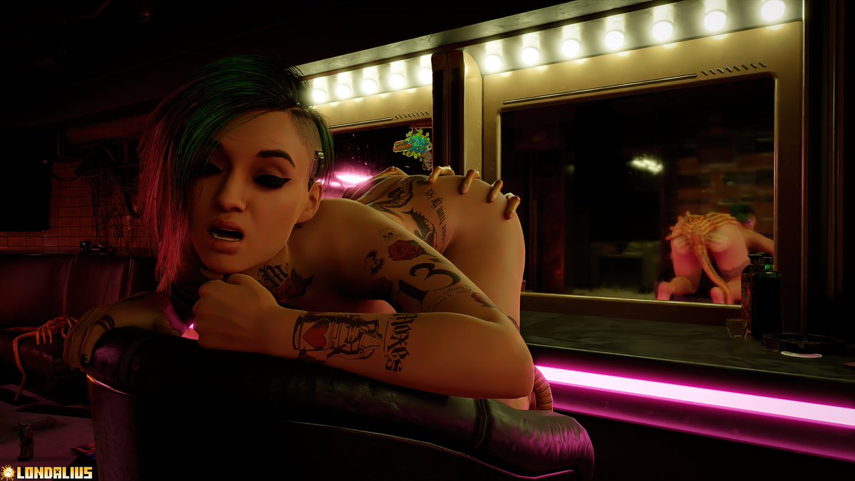 Londalius's tweet photo. Judy’s tough evening  

Special thanks for model and scene: @Rigid3d

#NSFW #Blender #Blender3D #Cyberpunk2077 #JudyAlvarez #Xenomorph #Facehugger #Facefuck #Porn https://t.co/UNMKvntM3n