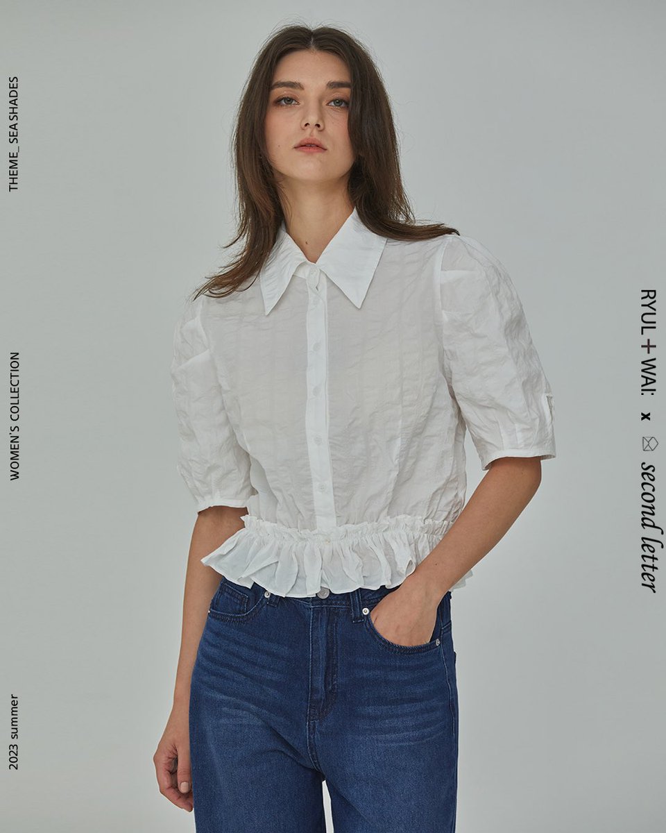 ryulwai's tweet photo. .
RYUL+WAI:
23SUMMER DENIM COLLECTION
_ SEERSUCKER CROP SHIRRING BLOUSE IVORY
.
률앤와이
23 SUMMER 데님 컬렉션
_ 시어서커 크롭 셔링 블라우스 아이보리
insta
@ryulandwai
.
#ryulandwai #ryulwai #률앤와이 #23ss #summer #크롭 #크롭탑 #크롭블라우스 #크롭셔츠 #시어서커 #시어커서블라우스 https://t.co/EGIiLMVFV5
