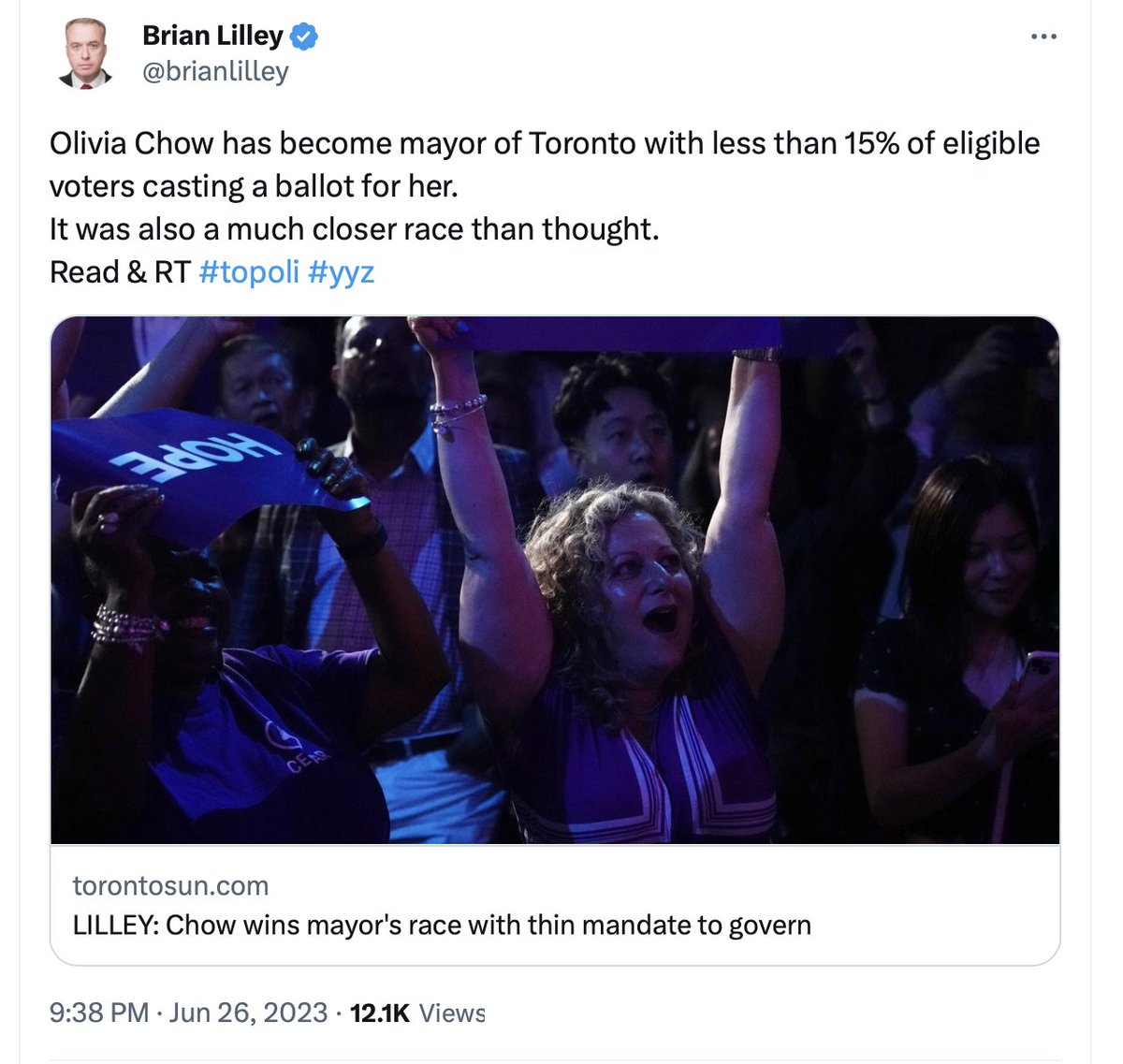 #ONpoli #TOpoli 

Funny, because that is exactly how Ford won.

Brian Lilley is such a hypocrite.