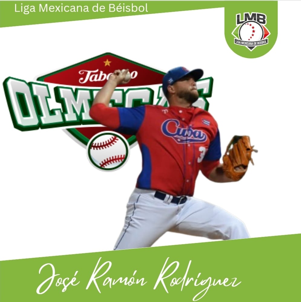 José Ramón Rodríguez se incorporará a los @OlmecasTabasco al finalizar su participación en los Juegos Centroamericanos de San Salvador 

#LMB #pelotacubana #equipocuba