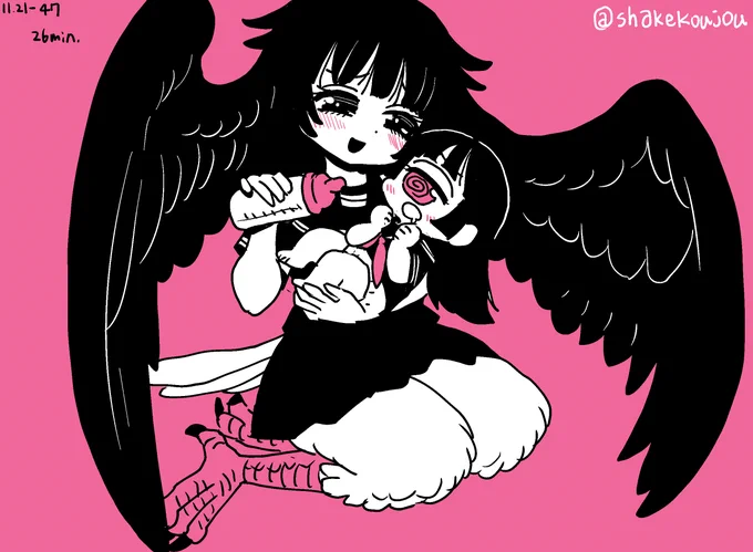 おはようございめゃす。 #起きらくがき  