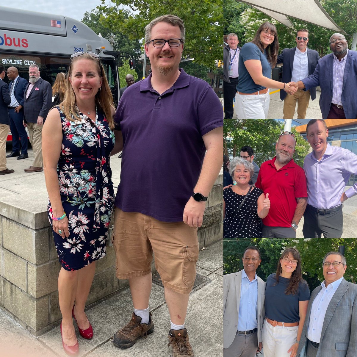 Honored to join today’s #Metrobus #16M #RibbonCutting #Event 🎀✂️

Celebrating a “One-Seat” ride from Skyline -> #ColumbiaPike -> National Landing - @amazon 🎉

With @columbiapikeva #BCR7C @NationalLanding @wmata @VirginiaDRPT @NoVaTransit @ArlingtonVA @ArlingtonDES #Community