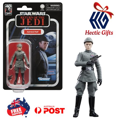 NEW Kenner - Star Wars The Vintage Collection Admiral Piett Action Figure

ow.ly/V4Jn50OWNqM

#New #HecticGifts #Kenner #StarWars #ReturnOfTheJedi #VintageCollection #AdmiralPiett #ActionFigure #Collectible #FourtiethAnniversary #FreeShipping #AustraliaWide #FastShipping