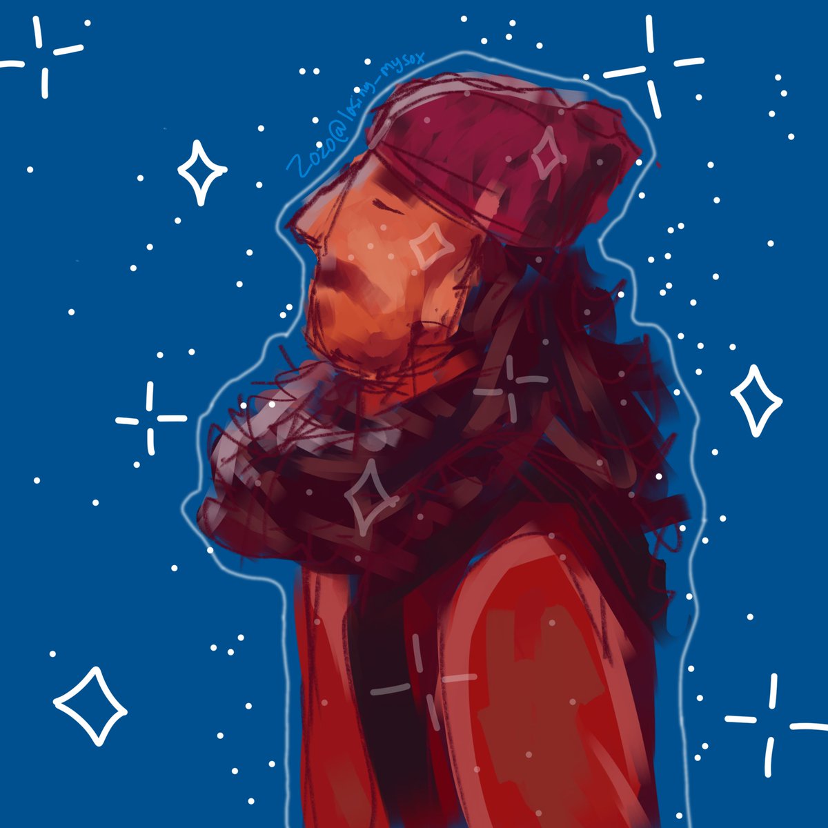 losing_mysox's tweet image. Day FOUR of random ajr art unril TMM is announced